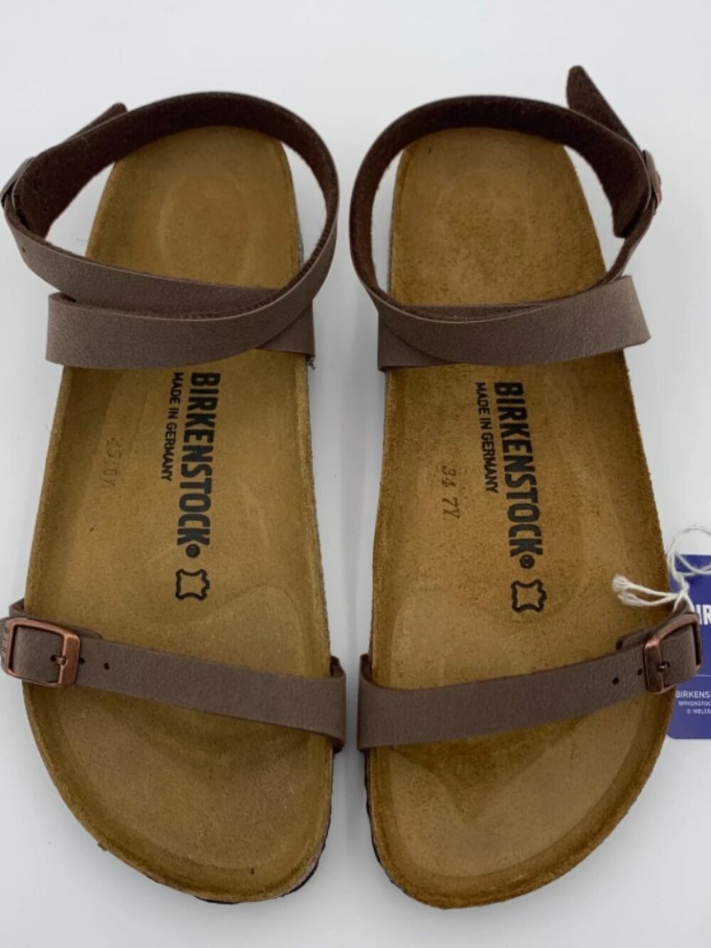 Birkenstock Daloa Mocha Birko Flor Narrow Width Sandals